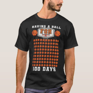 Bysketbyll Student 100th Day Having Byll 100 Days T-Shirt