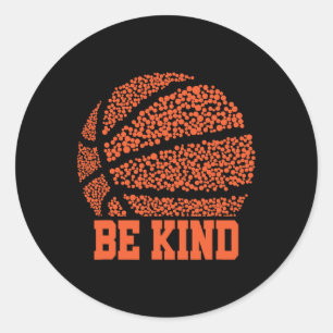 Bysketbyll Unity Day Orange Anti Bullying Teacher Classic Round Sticker