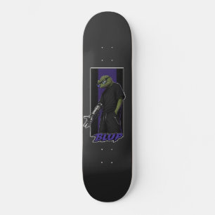 Byte The Cyborg Bullfrog Cyberpunk Streetwear  Skateboard