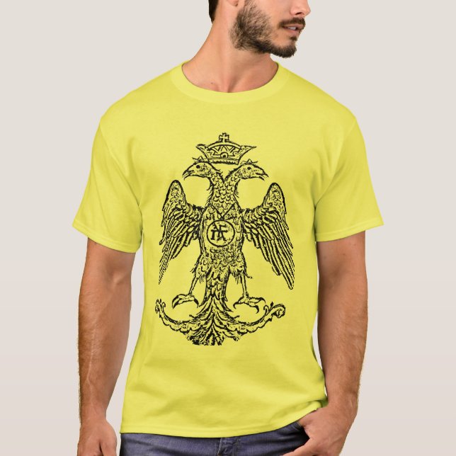 Byzantine Double Headed Eagle T-Shirt (Front)