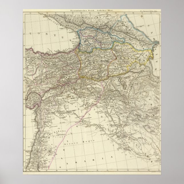 Byzantine Empire, eastern Poster (Front)