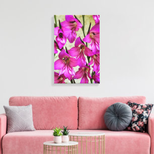 Byzantine Gladiolus Canvas Print