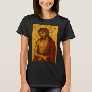 Byzantine Orthodox Icon Of Jesus Christ The T-Shirt
