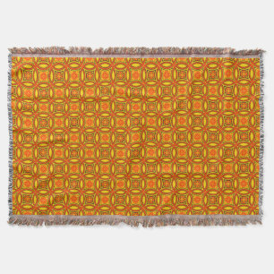 Byzantine Pattern Throw Blanket