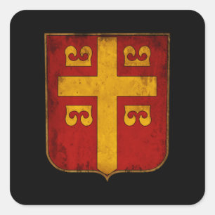Byzantine Square Sticker