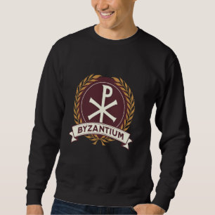 Byzantium Chi Rho Symbol of the Byzantine Empire Sweatshirt