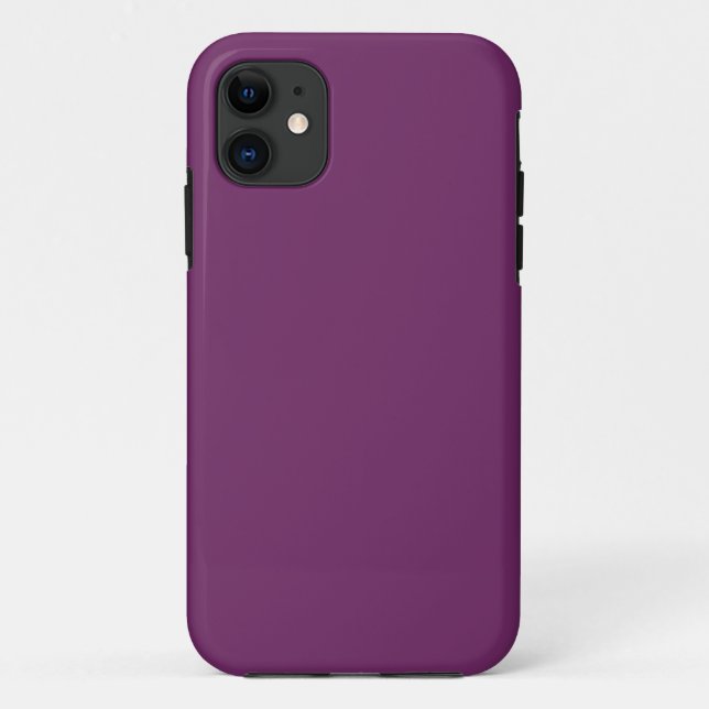Byzantium Solid Colour Case-Mate iPhone Case (Back)