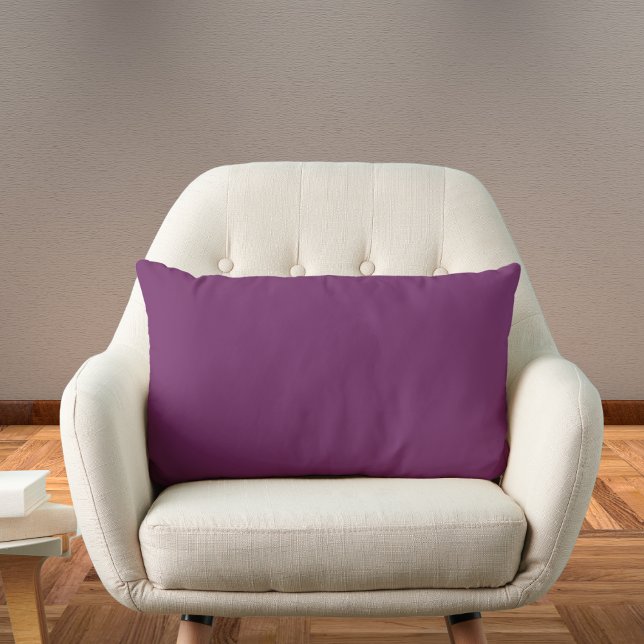 Byzantium Solid Colour Lumbar Cushion (Creator Uploaded)