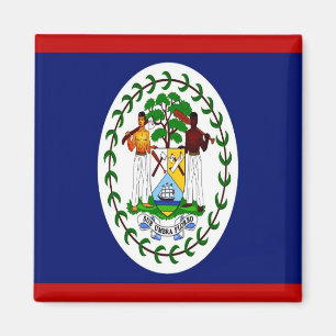 BZ - Belise - Flag Magnet