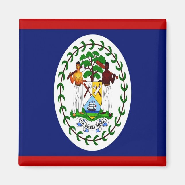 BZ - Belise - Flag Magnet (Front)