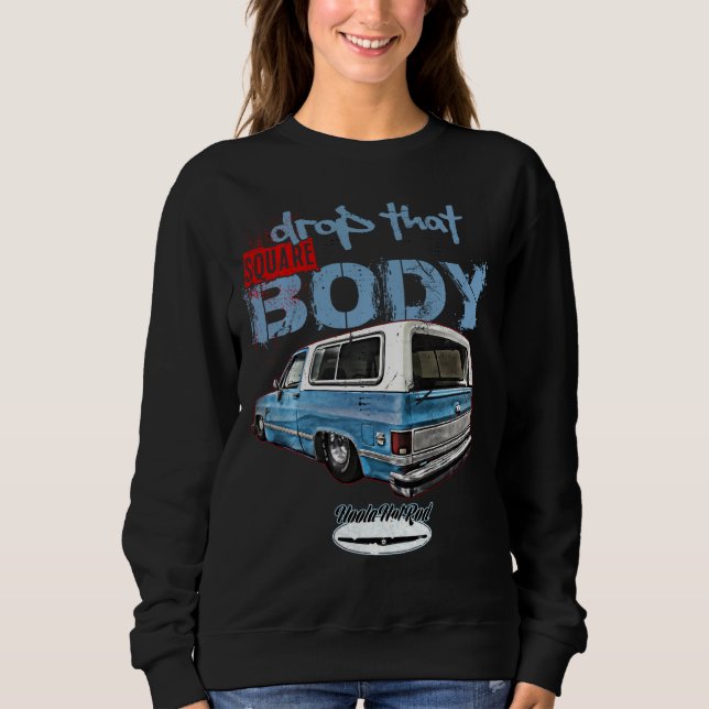 C10 Jimmy Squarebody Truck Suburban Blazer Silvera Sweatshirt (Front)