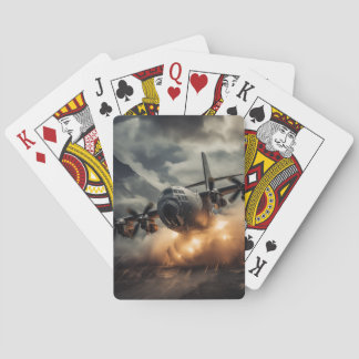 C130 Gunship Air Force Military Cards