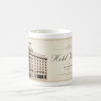C1960 MADRID SPAIN HOTEL WELLINGTON COFFEE MUG