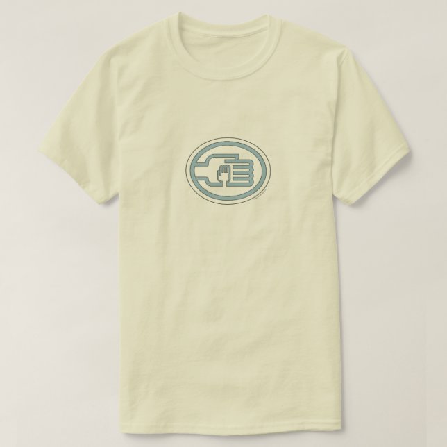 C2B: 2T-Outline Blu Basic T-shirt (Design Front)