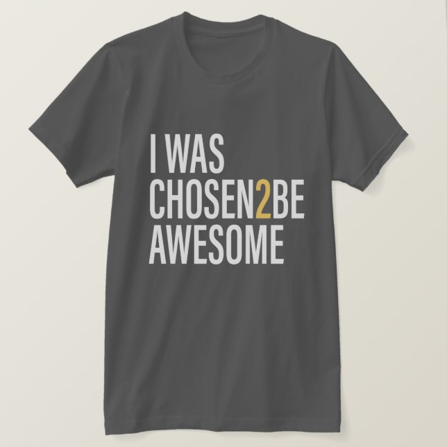 C2B: IW AWESOME Bella+Canvas Short Sleeve  T-Shirt (Design Front)