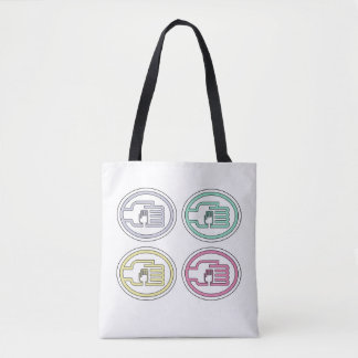 C2B: Tote bag Pattern 4 Outline