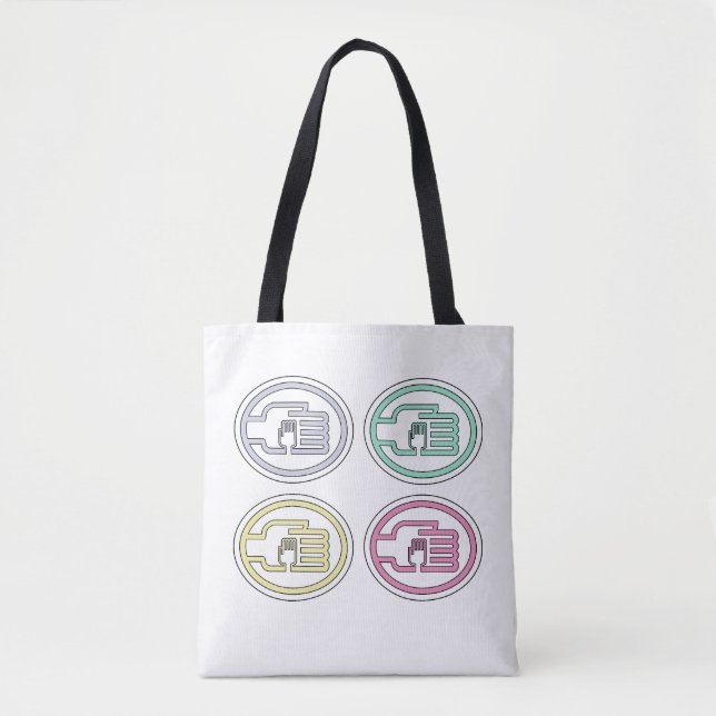 C2B: Tote bag Pattern 4 Outline (Front)
