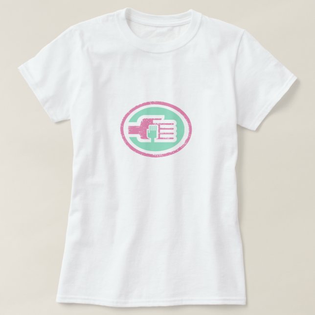 C2B: Vintage Women's Basic T-Shirt (Design Front)