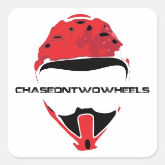 C2W Logo [Black Text] Square Sticker