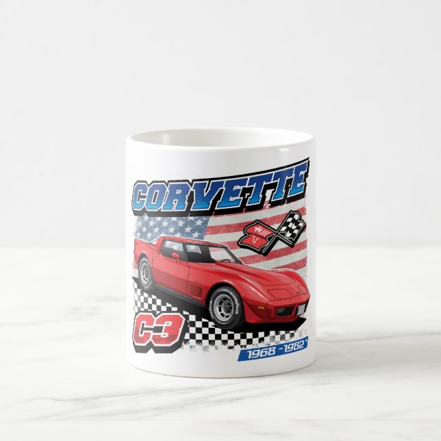 C3 Corvette - Coffee Mug (Center)