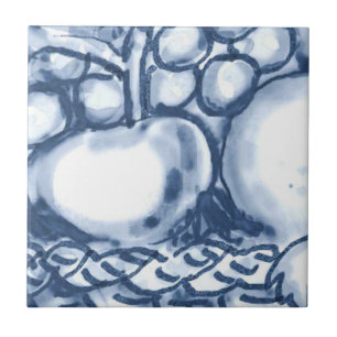 C3 - Delft Basket Mural Tile - C3