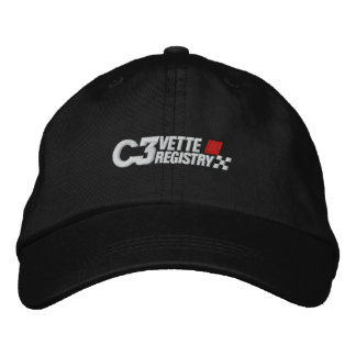 C3VR Logo Embroidered Dark Hat