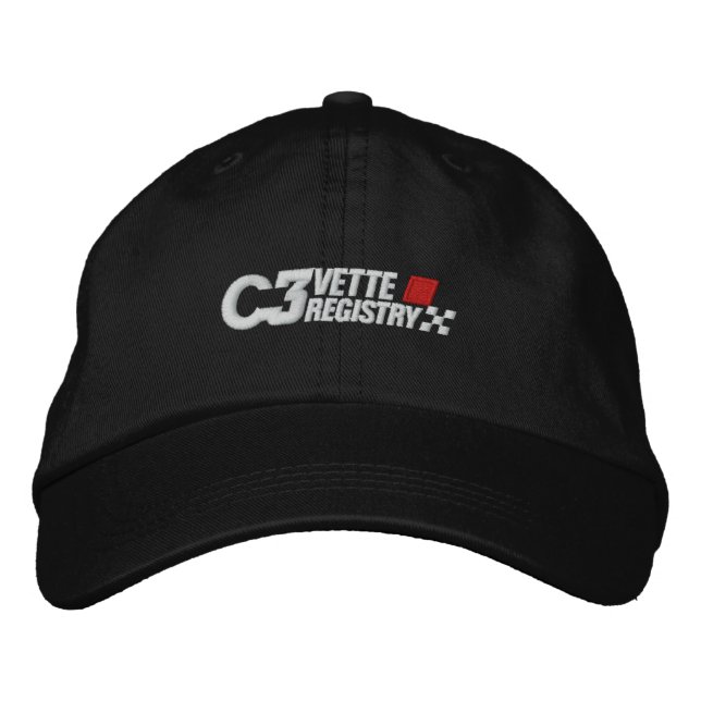 C3VR Logo Embroidered Dark Hat (Front)