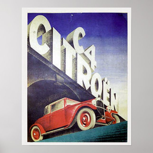 C4 Citroen Poster (Front)