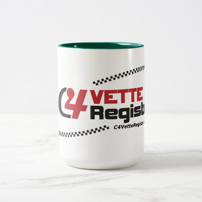 C4VR Two-Tone 15oz Ceramic Mug (Center)