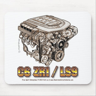 C6 ZR1/LS9 MOUSE PAD