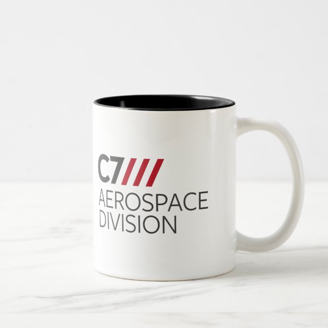 C7 Aerospace Division Two-Tone Coffee Mug (Right)