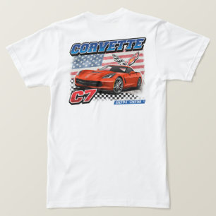 C7 Corvette - 2-Sided Men's T-Shirt
