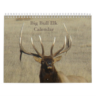 C9 Big Bull Elk Calendar