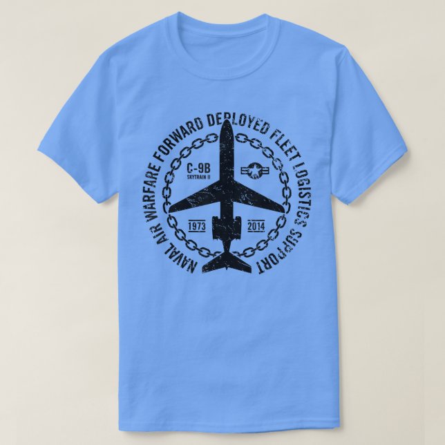 C9B Skytrain II Military Naval Logistics Support A T-Shirt (Design Front)
