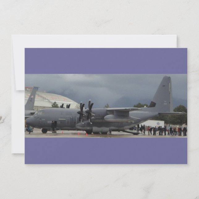 C-130 at Hill Air Force Base 2012 invitation (Front)