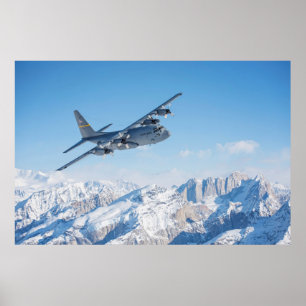 C-130 Hercules Aircraft Poster