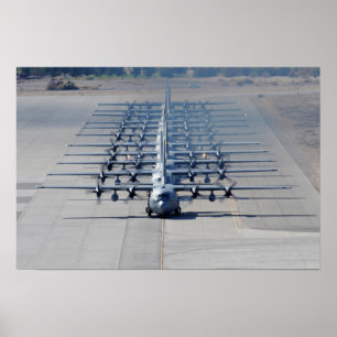C-130 Hercules Aircraft Poster