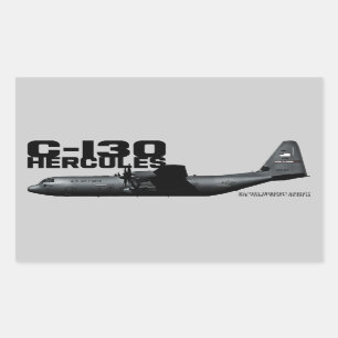 C-130 Hercules Rectangular Sticker