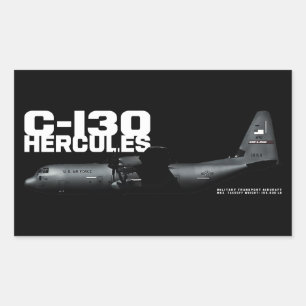 C-130 Hercules Rectangular Sticker