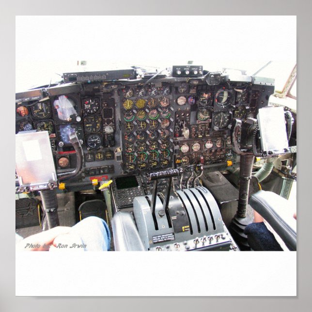 C-130A Cockpit Poster (Front)