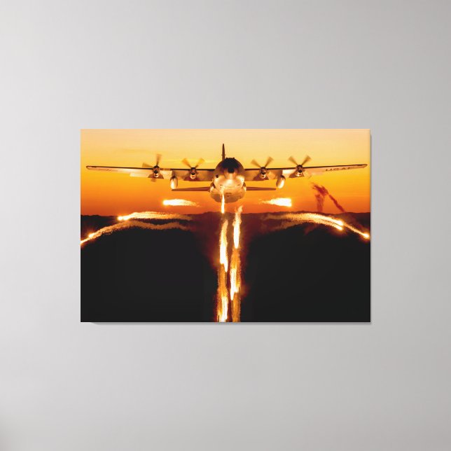 C-130H HERCULES 32x48 Canvas Print (Front)