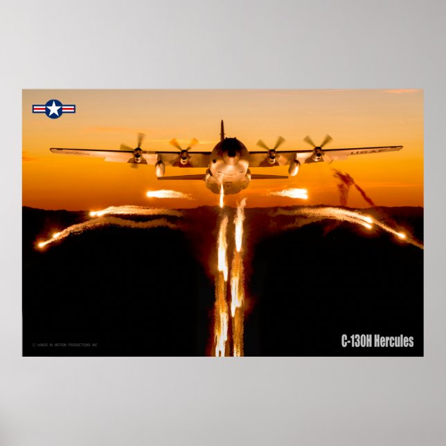 C-130H HERCULES POSTER (Front)