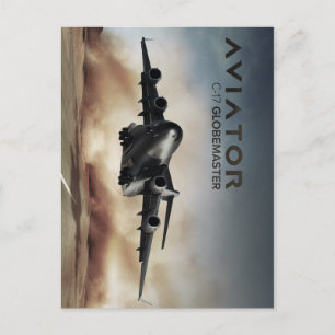 C-17 Globemaster Cargo Aeroplane Postcard