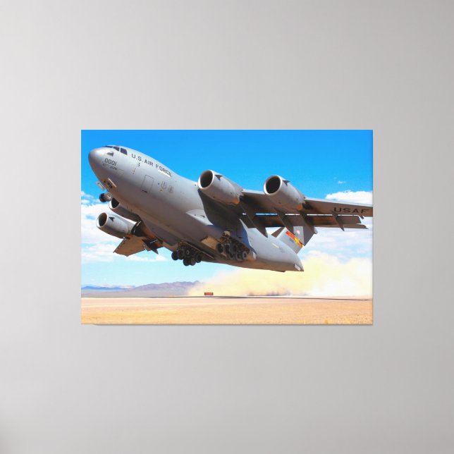 C-17 GLOBEMASTER III 40x60 Canvas Print (Front)