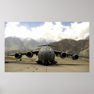 C-17 Globemaster III Aircraft Poster