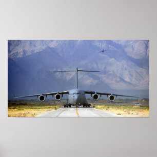 C-17 Globemaster III Aircraft Poster