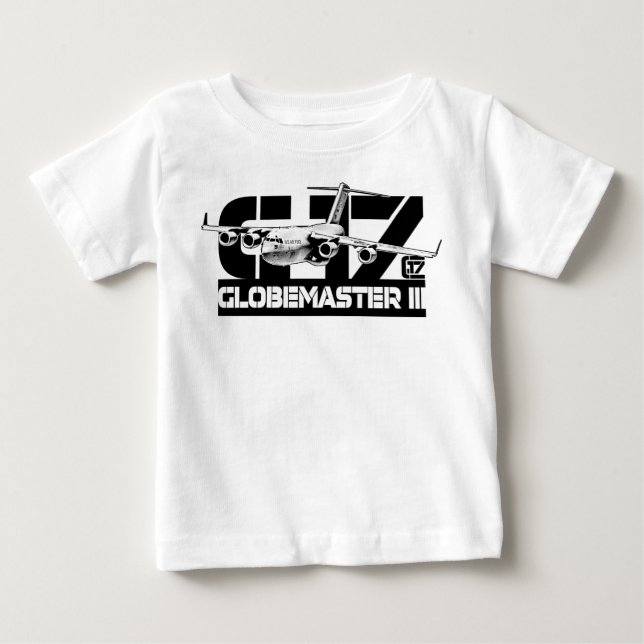 C-17 Globemaster III Baby Romper T-Shirt (Front)