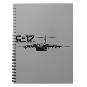 C-17 Globemaster III Spiral Notebook