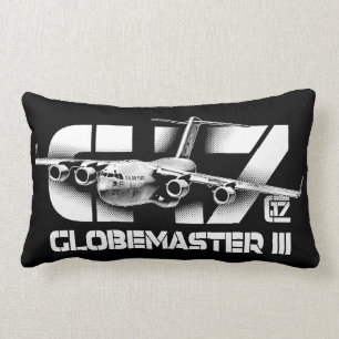 C-17 Globemaster III Throw Pillow
