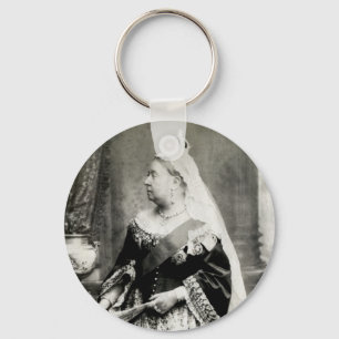 C. 1880 Queen Victoria of England Key Ring